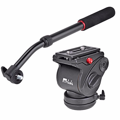 JIEYANG JY0506H Aluminum Alloy 5KG Professional Monopod for Video & Camera หัวแพน